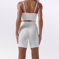 Thumbnail for Seamless Fitness Yoga Sports Bra Shorts Suit