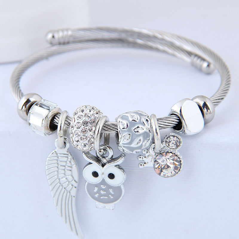 DIY Owl Wing Elegance Bracelet