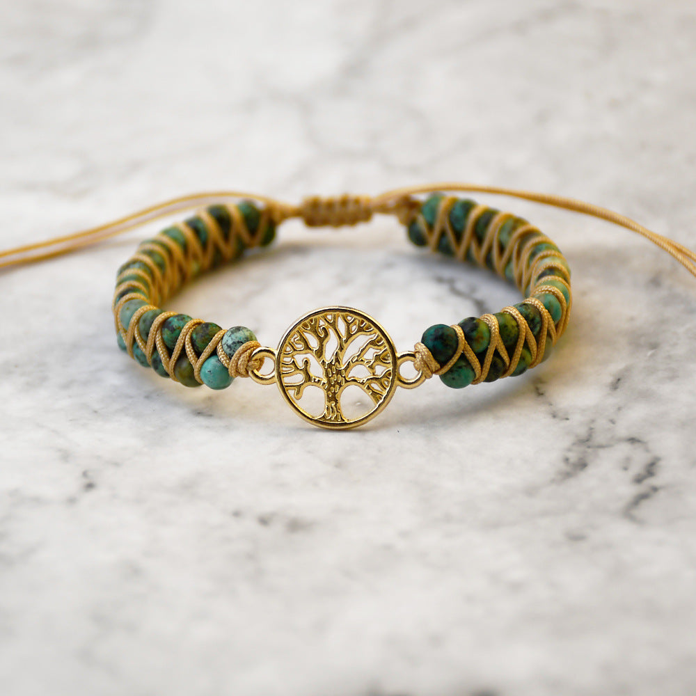 Tree of Life String Charm Bracelet - Bracelets - Handmade Guatemalan Imports